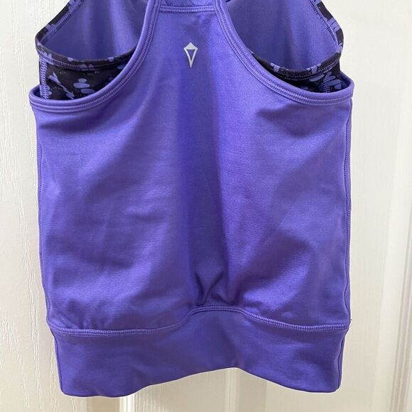 Ivivva by Lululemon Purple Double Dutch Tank Top Athletic Girls Size 4 - Picture 8 of 9